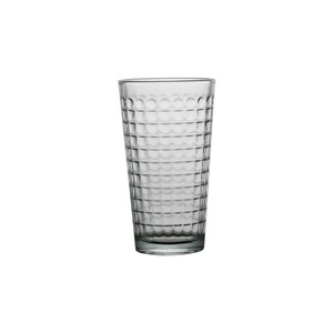 Tasse en verre à vin élégante et sans plomb <span class=keywords><strong>Raymond</strong></span> à jus transparent décoré créatif - Product Image 2