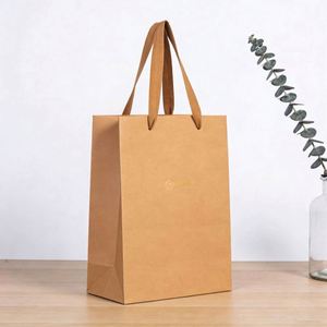 Fashion Design High Quality Eco-Friendly Recyclable Kraft Paper <b>Bags</b> Custom Design Offset/Digital Lamination Candle MOQ 1000pcs - Product Image 3