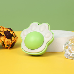 Venta al por mayor directa de fábrica: Nueva bola de hierba gatera personalizada para gatos, para masticar, moler, interactiva, para limpiar los dientes, bola giratoria de menta. - Product Image 3