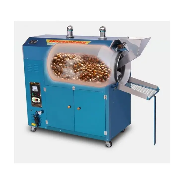 Food machinery Lower price roasting machine electric/coffee roaster machinery for sale for frying nuts, coffee beans
