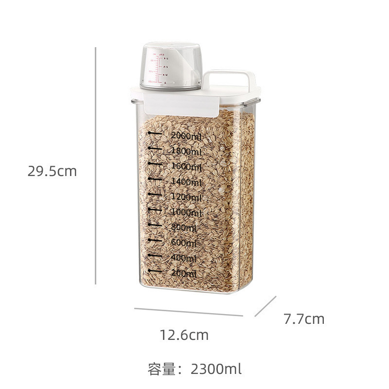 Blanco 2300ML - con marcas - caja de cartón