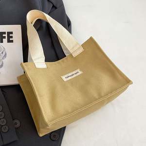 Bolsas de mano de sublimación Logotipo personalizado Impreso Reciclado Bolsa de mano reutilizable Sublimación Bolsa de mano de lona grande - Product Image 4