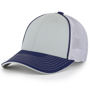 Phẳng thêu cấu trúc cấu hình thấp <span class=keywords><strong>Tactel</strong></span> lưới đàn hồi Mũ bóng chày - Product Image 1