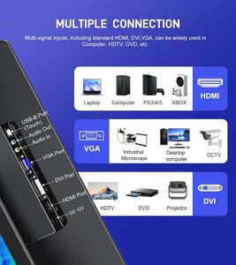 Monitor Portátil con Pantalla Táctil de 15.6 Pulgadas con Relación de Aspecto de 16:9 Su Pantalla IPS Avanzada Ofrece un Amplio Ángulo de Visión de 178 Grados ° - Product Image 3