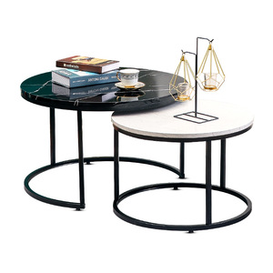Nordic-style light luxury coffee <b>table</b>, <b>small</b> apartment living room combination sofa side <b>table</b>, balcony tea <b>table</b>, coffee - Product Image 4