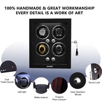 Manufactures Dropshipping 2024 Premium MDF 1 2 3 4 6 8 9 12 Remontoir de montre LCD Ecran tactile Boîte de remontoir avec moteur Mabuchi réglable