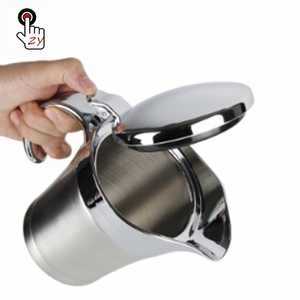 Récipient à sauce en acier inoxydable, pot à double paroi isolé, distributeur de jus de fruits, sauce pour steak, thermos - Product Image 1