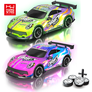 Coche de Control Remoto HW 2.4G de 5 Canales de Alta Velocidad, Coche Deportivo de Simulación Fluorescente, Modelo de Coche Eléctrico <span class=keywords><strong>RC</strong></span>, Juguete de Radiocontrol para Niños - Product Image 1