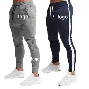 All'ingrosso pantaloni da Jogger oversize casual in poliestere con stampa personalizzata da ginnastica pantaloni da ginnastica con elastico in vita semplici pantaloni da uomo