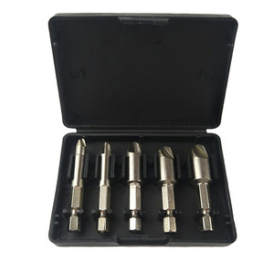 Kit de 5 extracteurs de vis cassées en acier rapide pour usage domestique - Product Image 1