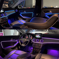 Kit d'éclairage ambiant sur mesure pour Mercedes-Benz Classe A W176 Classe B W245 CLA W117 Éclairage intérieur multicolore