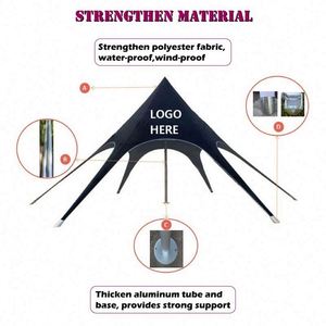 Customized Star Shade <b>Canopy</b> Spider <b>Tent</b> Custom Size Star <b>Tents</b> for Events - Product Image 5