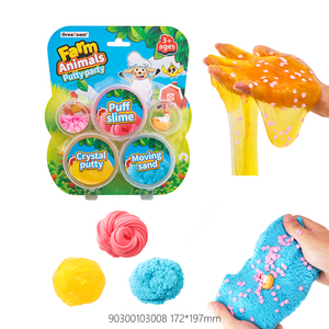Oem Manufacturer Putty Kids Toy Animal Cloud Non Toxic <b>Slime</b> 3 Different Type Fun Diy <b>Slime</b> for Child - Product Image 1