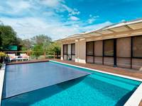 Couverture de piscine automatique de haute qualité, couvertures de sécurité pour piscines hors sol pour enfants et adultes