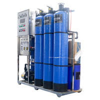 Sistem Pemurnian Air Reverse Osmosis 500L Per Jam Filter RO Industri 2500LPH 10000L 4000L Instalasi Pengolahan Air Minum