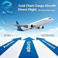 Transport aérien à haute vitesse pour fleurs fraîches coupées, chaîne du froid, 48H CIF Kunming vers Dubaï DXB