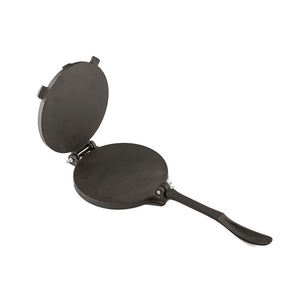 Prensa de <span class=keywords><strong>tortillas</strong></span> de hierro fundido precondimentada de 6/8/10 pulgadas con logotipo personalizado, nuevo diseño, clásico, duradero, con asa plegable, sartenes <span class=keywords><strong>para</strong></span> saltear - Product Image 5