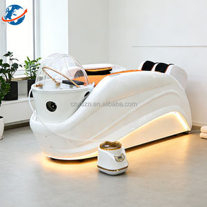 Giường massage toàn thân điện hiện đại cao cấp, ghế gội đầu, giường spa trị liệu nước, giường gội đầu cho phòng tắm - Product Image 3