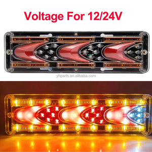 12V24V LED Stop Frein Clignotant <span class=keywords><strong>Feu</strong></span> de Recul <span class=keywords><strong>Remorque</strong></span> Arrière <span class=keywords><strong>Feu</strong></span> Arrière Véhicule <span class=keywords><strong>Agricole</strong></span> Lumière - Product Image 6