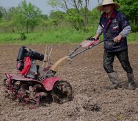 Machine à désherber et à labourer à 4 temps, motoculteur agricole, désherbeuse électrique pour ferme