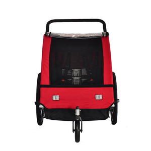 <span class=keywords><strong>Porte</strong></span>-vélo pliable 2-en-1 de qualité supérieure pour animaux de compagnie bébé enfant remorque - Product Image 6
