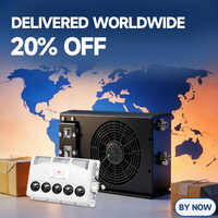 Unité de climatisation universelle 12V A/C avec compresseur électrique, kit de climatisation automobile pour Volkswagen Beetle, voitures classiques