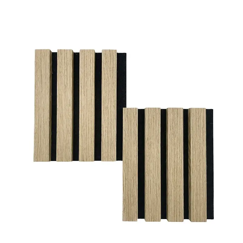 Schiefer holzplatte Akustik platte Geluids absorberende Panelen Wand Akupanels Akustische Filz platten