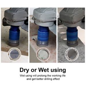 قطعة حفر جافة مجلفنة بالفراغ من الألماس-11/M14 ، بلاط سيراميك كراون ، منشار ثقب رخامي من الجرانيت - Product Image 5