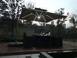 <b>Large</b> Roman Four Cornered Sunshade <b>Umbrella</b> for Courtyard Balcony Villa Garden-Commercial Outdoor Stall Use - Product Image 4
