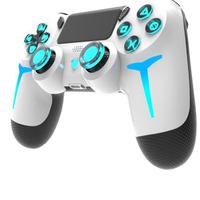 Control Inalámbrico para Juegos con Giroscopio de Seis Ejes, Doble Vibración y Turbo para PS4, PS5, PC, Android e iOS