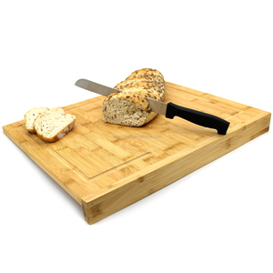 <strong>Counter</strong> <strong>Edge</strong> Bamboo <strong>Chopping</strong> <strong>Board</strong>, Secure Wooden Kitchen Cutting <strong>Board</strong> - Product Image 5