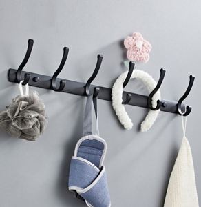WEKIS Crochet mural en métal de style nordique pour l'organisation de la maison, pour vêtements, cuisine, clés, sacs à main et manteaux - Product Image 4