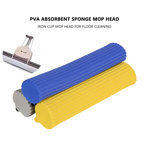 Tête de balai en <span class=keywords><strong>collodion</strong></span> PVA en gros, tailles 27 cm, 33 cm, 38 cm, pour le nettoyage et le lavage à sec des sols, avec rouleau éponge de rechange - Product Image 2