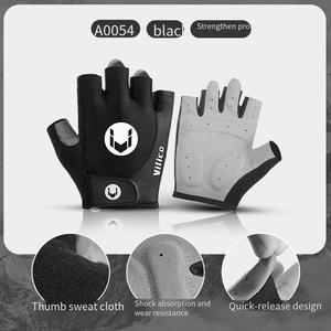 <span class=keywords><strong>Gants</strong></span> de cyclisme d'extérieur pour hommes, <span class=keywords><strong>gants</strong></span> de sport d'été pour cyclisme sur route, absorption des chocs, demi-doigts, <span class=keywords><strong>gants</strong></span> de <span class=keywords><strong>fitness</strong></span> respirants et de protection solaire pour femmes - Product Image 5