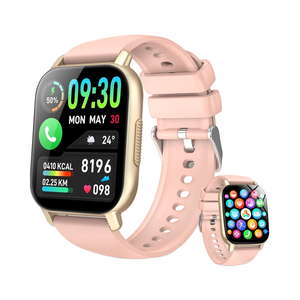 Reloj inteligente AMOLED BT5.2 llamada ritmo cardíaco Monitor de oxígeno en sangre IP68 rastreador de sueño impermeable para hombres mujeres IOS Android - Product Image 1