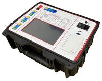 Testeur de rapport de transfert de transformateur automatique TTR portable haute précision avec écran tactile LCD de 5,6 pouces et protection IP65