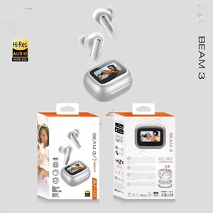 Tốt Nhất Bán TWS Tai Nghe Với Màu Sắc LCD Màn Hình Cảm Ứng ENC Giảm Tiếng Ồn Miễn Phí Rõ Ràng Cuộc Gọi Tai Nghe Stereo Cho Điện Thoại Di Động - Product Image 6