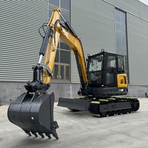 Moteur Kubota / Yanmar EPA Euro 5, nouvelle <span class=keywords><strong>pelle</strong></span> hydraulique de 7 tonnes, <span class=keywords><strong>prix</strong></span> compétitif, idéale pour la <span class=keywords><strong>location</strong></span>, les travaux d'ingénierie et la construction agricole. - Product Image 1