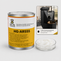 Graisse OEM d'usine AR555 PFPE PTFE NSF H1 250 ℃   Roulement à vide ondulé inertes à faible évaporation 420cSt, durée de vie 1500h, pour torréfacteur à café