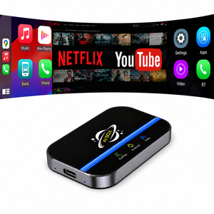 Adaptador Inalámbrico Carplay 3 en <span class=keywords><strong>1</strong></span>, Caja Inteligente para Auto con Android 13, 2GB 16GB, Quad Core, Android Auto, SIM, <span class=keywords><strong>Tarjeta</strong></span> TF, YouTube, Netflix para Auto - Product Image 1