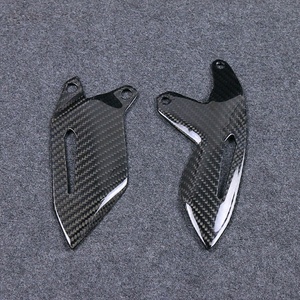 Protector de Talón Trasero 100% Fibra de Carbono Seca 3K para Kawasaki Ninja H2 H2R 2015+ - Piezas Modificadas para Reposapiés de Motocicleta - Product Image 5