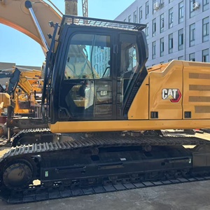 Excavadora Usada Modelo 320GC 2021 con Motor Cummins, Control PLC, 20 Toneladas, Amarilla, Hidráulica, Montada sobre Orugas, Equipo de Construcción - Product Image 3