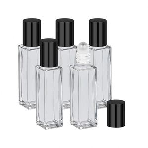 5ml 10ml 20ml <b>30ml</b> Empty Square Luxury <b>Perfume</b> Glass Atomizer Spray <b>Bottle</b> with Screen Printing - Product Image 1