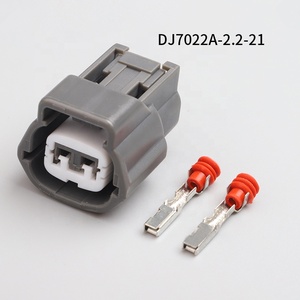 Conector de cable macho y hembra de 2 pines para sensor de temperatura del agua del coche DJ7022A-2.2-11/21, conector moderno tipo jack para altavoz - Product Image 4