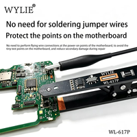 WL-617P Pince d'alimentation portable pour test de débogage du courant de la carte mère, outil de réparation et de diagnostic de court-circuit à démarrage instantané