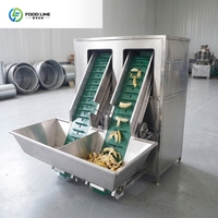 Professionele fruitverwerkingsmachines Automatische bananenpelschilmachine