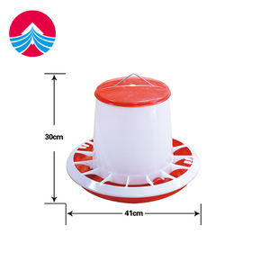 別の給餌トレイを備えた新しいプラスチック製のチキントラフ家禽装置は、鶏のアヒルの飼料の無駄を効率的に防ぎます - Product Image 5