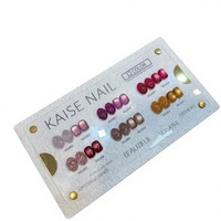 KAISE Kit de 12 Gels Ongles Effet Œil de Chat Diamant Brisé 2026 Nouvelle Collection Haute Qualité Tendance Non Toxique Gel UV pour Salon Vente en Gros ODM/OEM