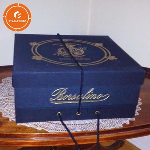 Tùy Chỉnh Mũ Tròn Hộp Panama Mũ Rơm Hộp Ủng Hộ Bao Bì Bằng Dây Thừng Xử Lý - Product Image 2