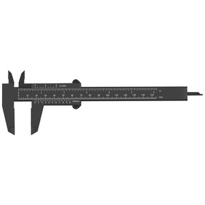 Calibrador Vernier de plástico con precisión de 0,05 mm, tamaño mini para estudiantes de joyería en el hogar - Product Image 3